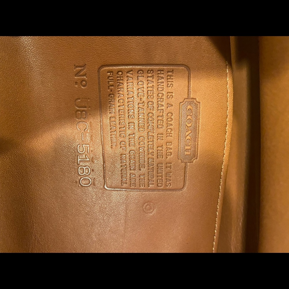 VTG Coach Leather Metropolitan Briefcase - Picture 4 of 5